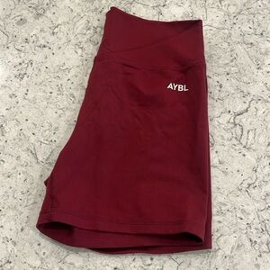 AYBL Women's Athletic Shorts - Burgundy